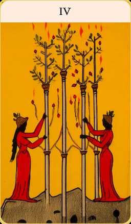 Four of Wands