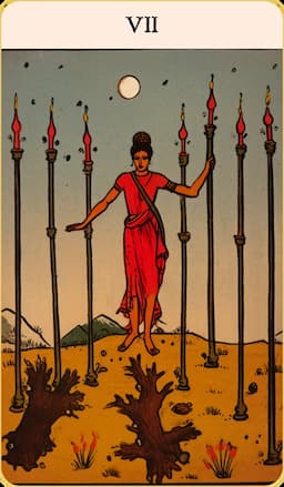 Seven of Wands