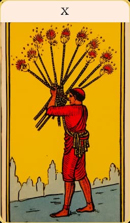 Ten of Wands